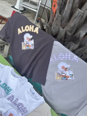【mapuaコラボ】パラカALOHA ワッペンTシャツ ¥6,990×tax