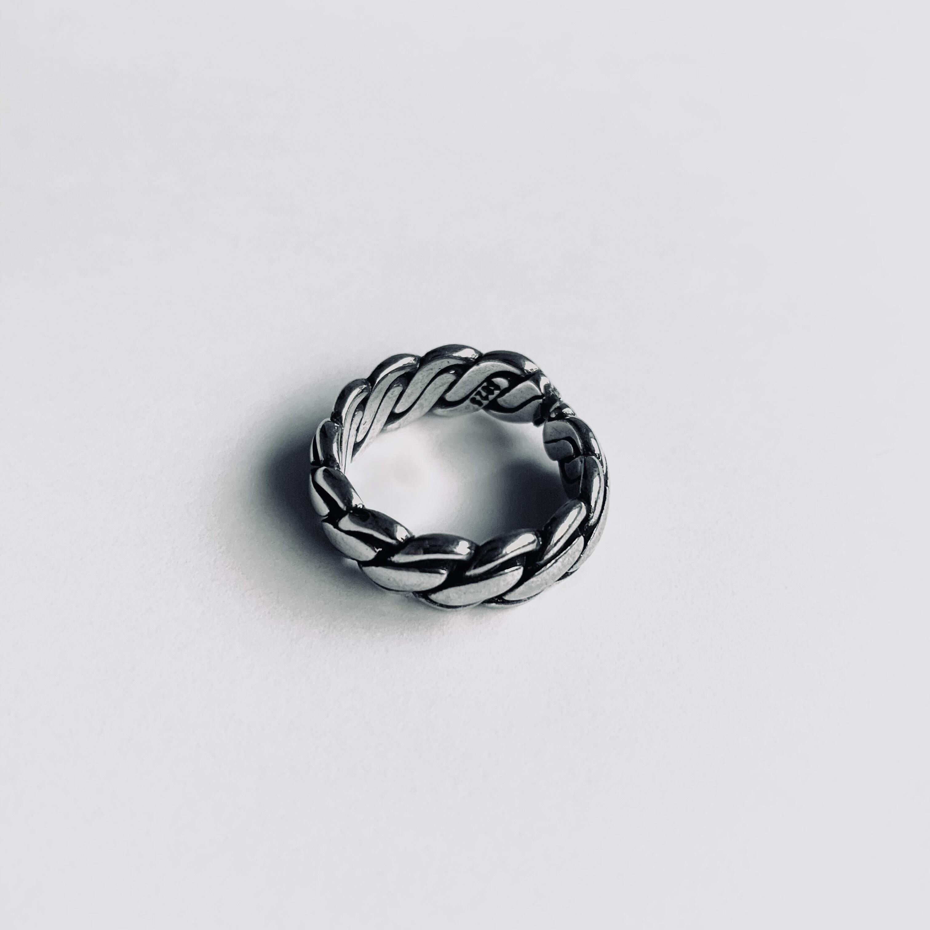 【残り1点】Rope Chain Ring #167