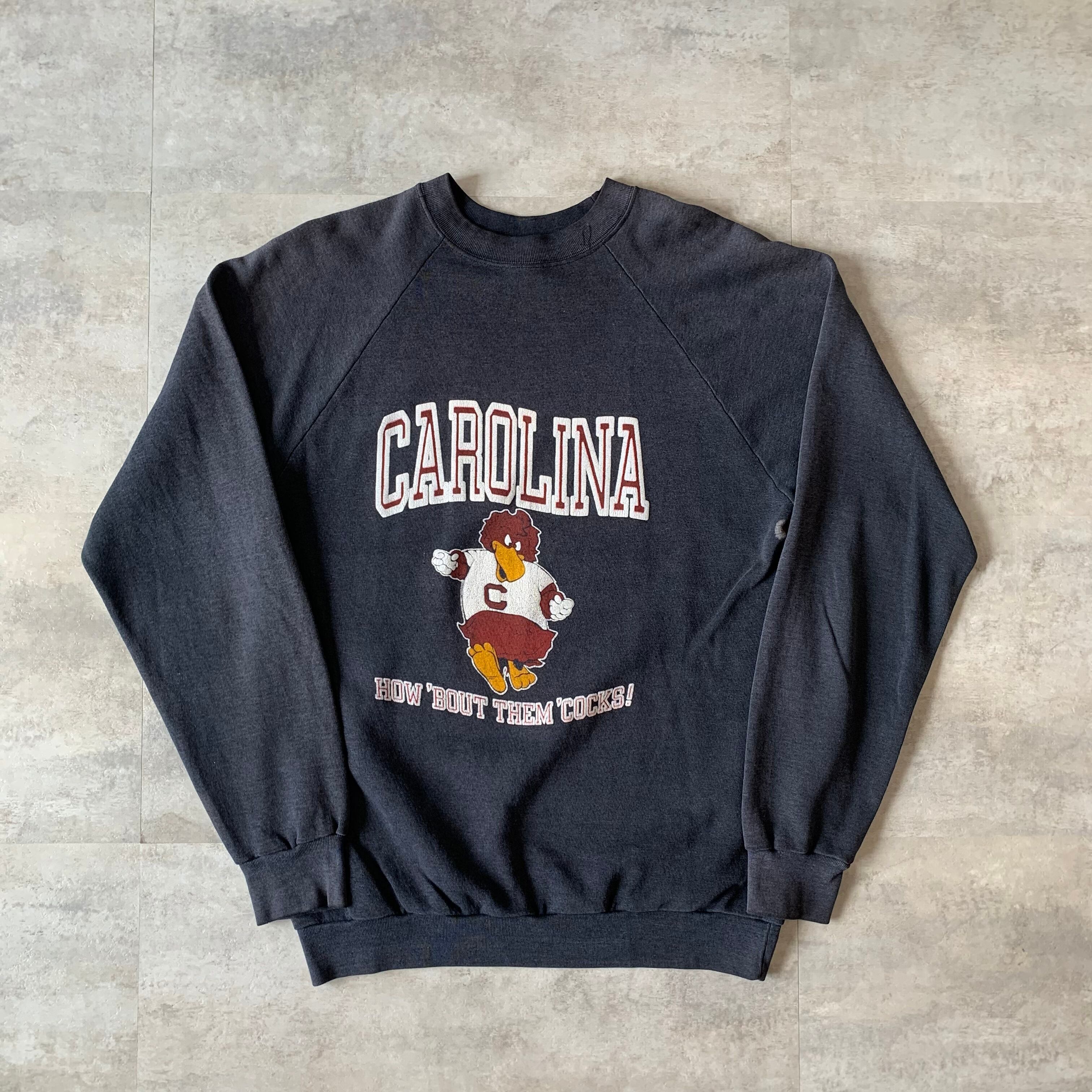 vintage ビンテージ ラグランスリーブ 70s80s スウェット ブラック 3段プリント