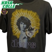 【THE DOORS】ドアーズ ジムモリソン Sunburst Hand Palm Vintage Tシャツ L