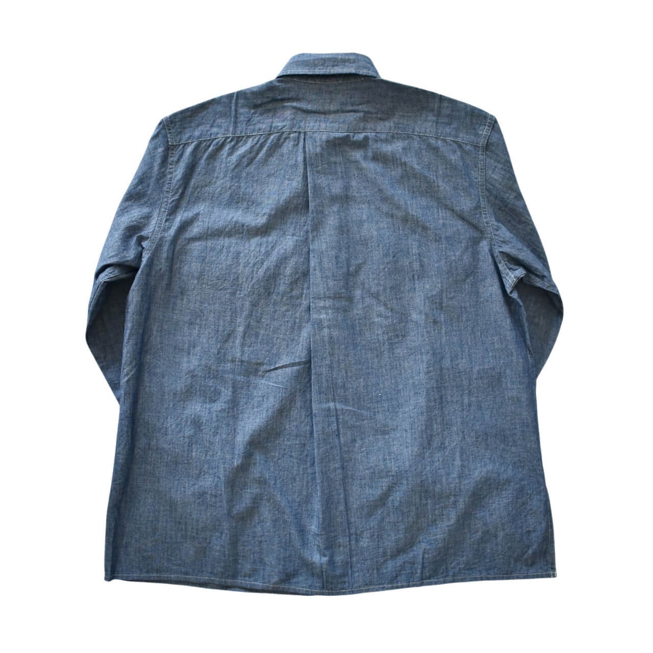 SOWBOW / 蒼氓シャツ (J) Flap Pocket Work Shirt Chambray