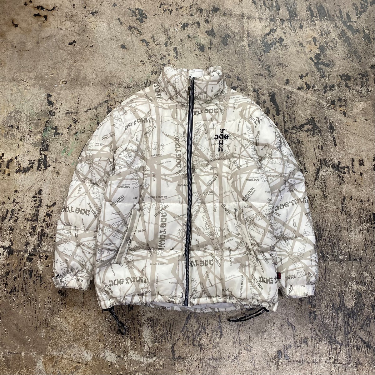 00s DOG TOWN MONOGRAM DOWN JACKET | GALAXIES