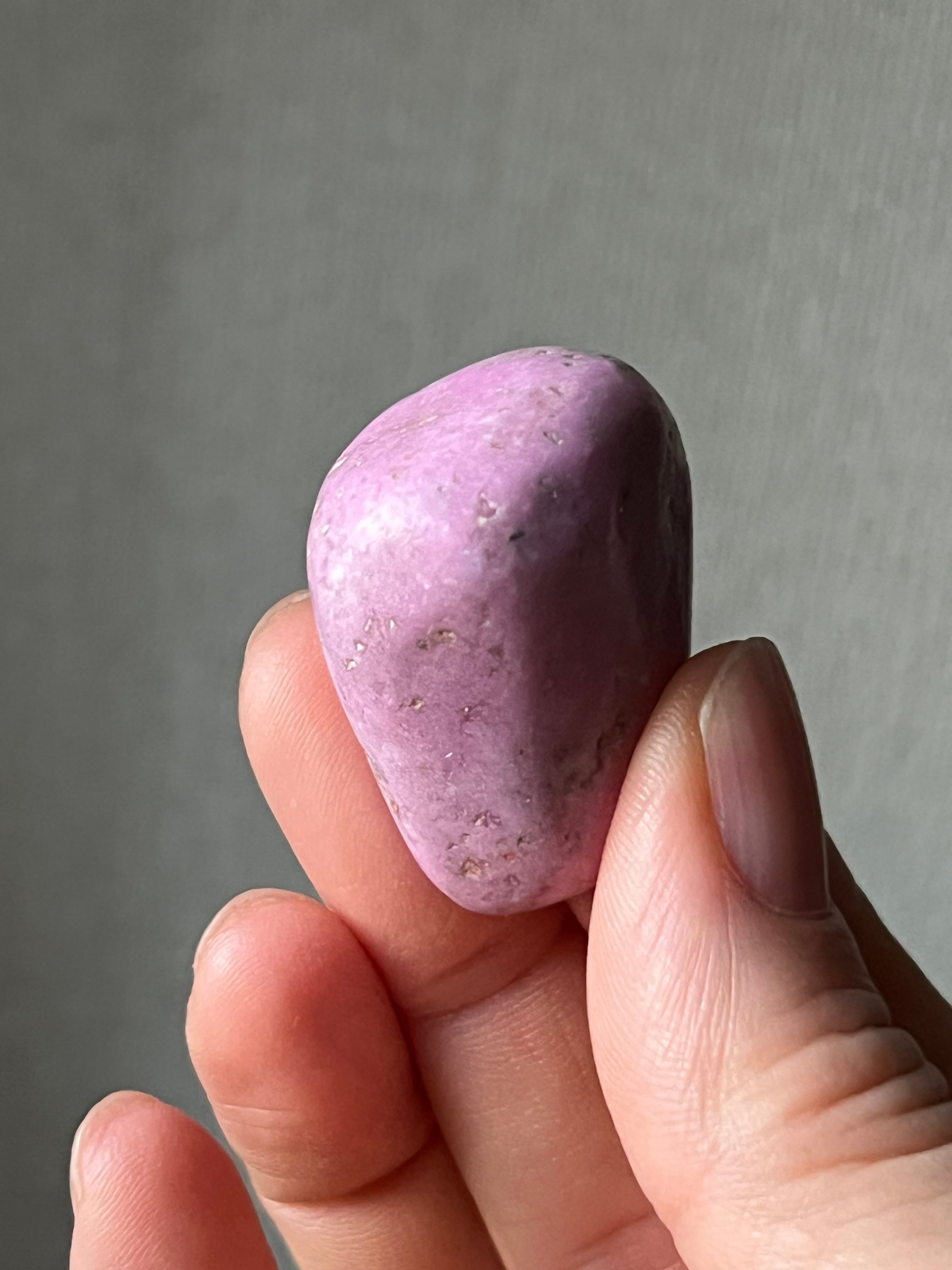 タイミングは初めに【タンブル】アフロディーテ コバルトカルサイト