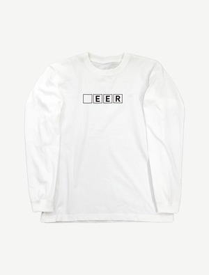 【□EER】ロングスリーブTシャツ