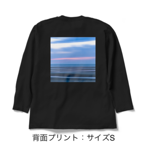 [SHIGEKIMARUYAMA PHOTO]  Long sleeve t-shirt (背面プリント) - MATAMA color