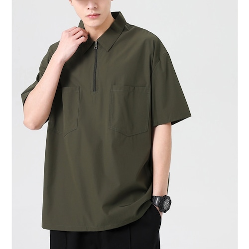【Daily Outfit】ハーフジッププルオーバー　TB2132 画像
