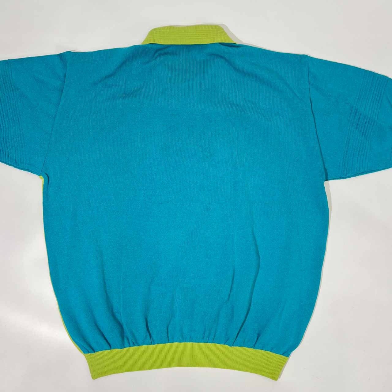 adabat アダバット 半袖 サマーニット セーター 5/ブルー系 メンズ ゴルフ