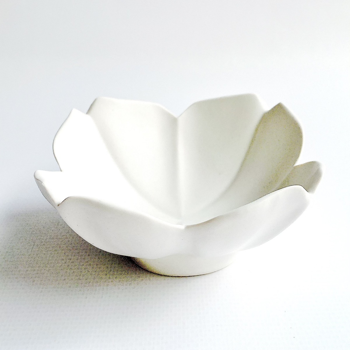 臼杵焼 稜花四弁小鉢 | Floraison Table フロレゾンテーブル