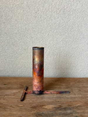156 銅製の花器