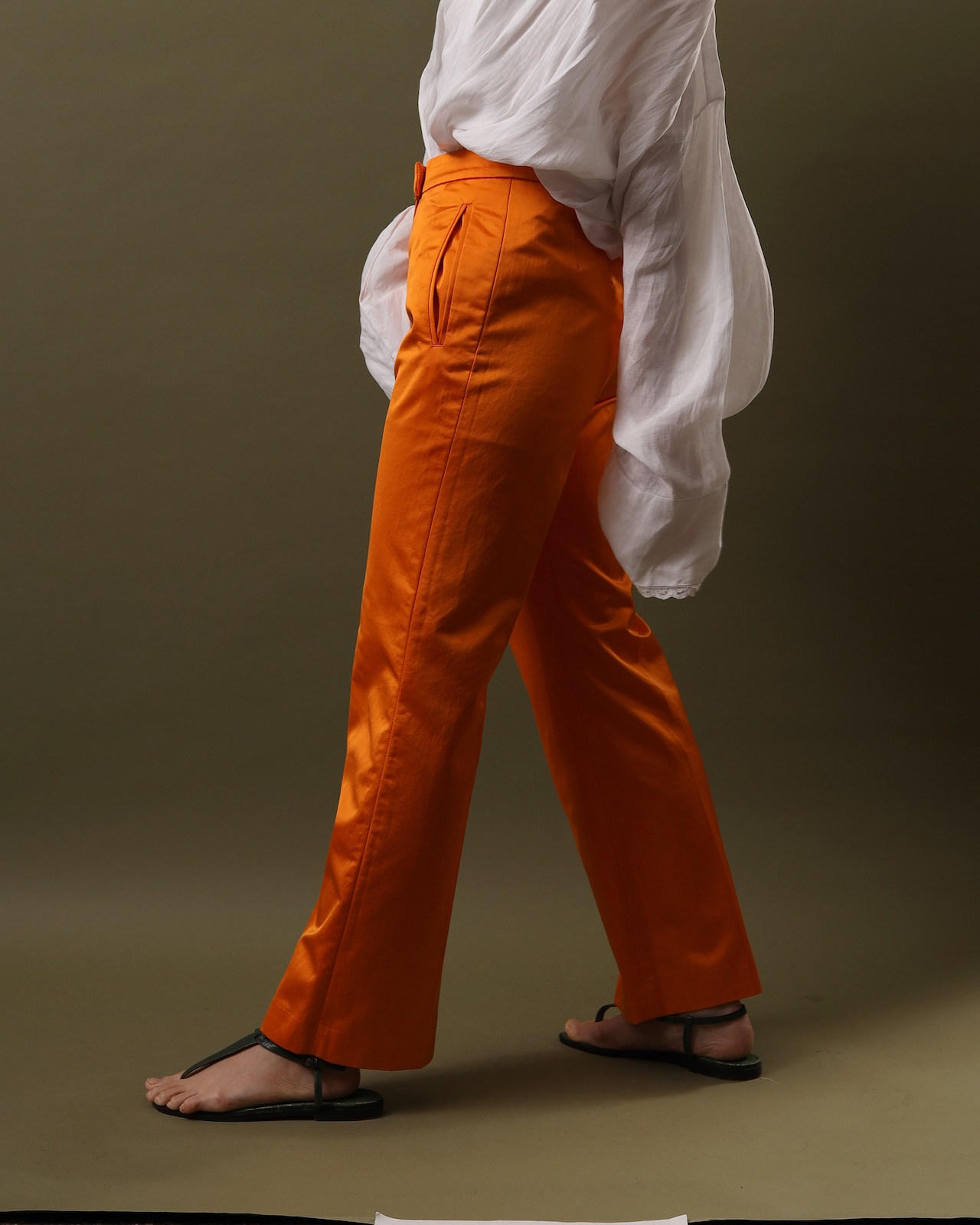 Dries Van Noten / Orange Slacks