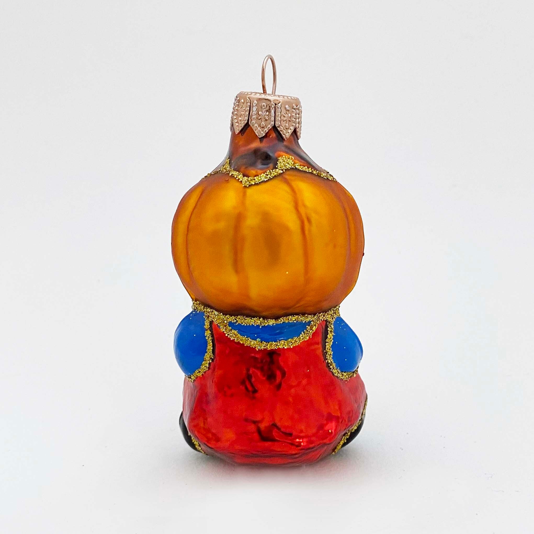 ウクライナ製 ガラスオーナメント（カボチャのおじいさん）