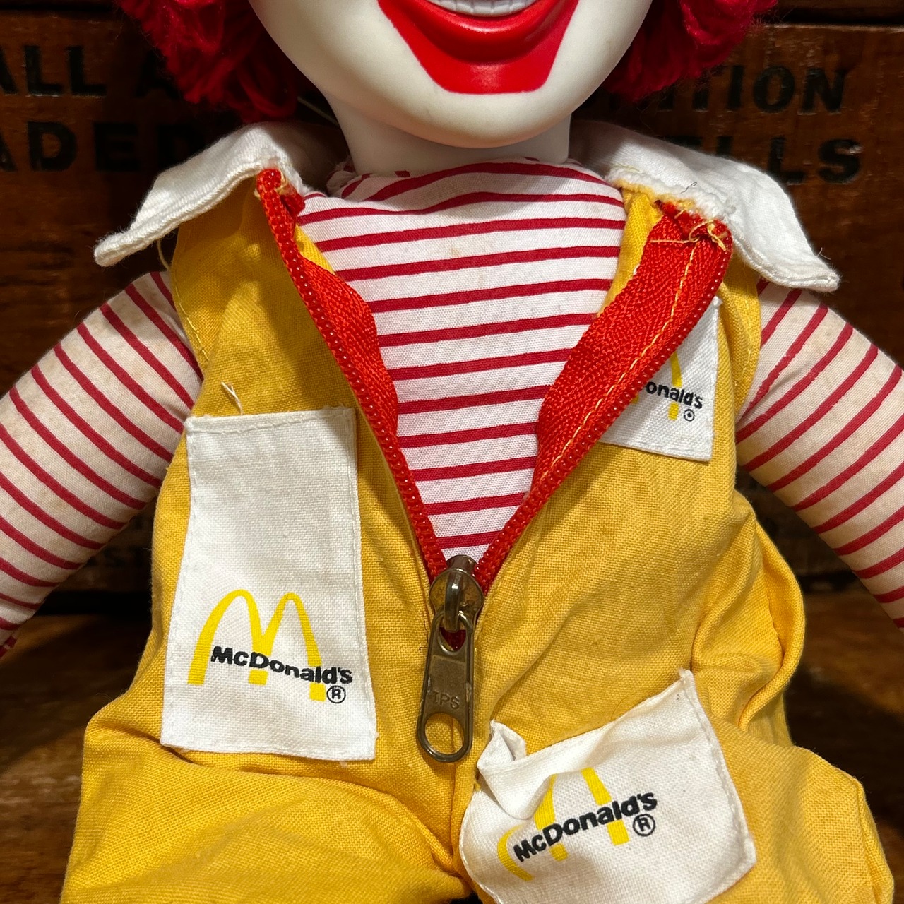 マクドナルド　McDonald's　ロナルド　人形　ヴィンテージ　RONALD　Plush Doll　MU-460
