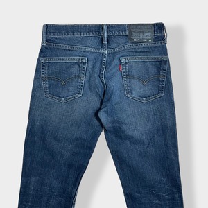 【LEVI'S】メキシコ製 511 ジーンズ デニム ジーパン スリム ストレート スキニー 細身 美脚 足長効果 ジッパーフライ ストレッチ W30 L30 リーバイス US古着