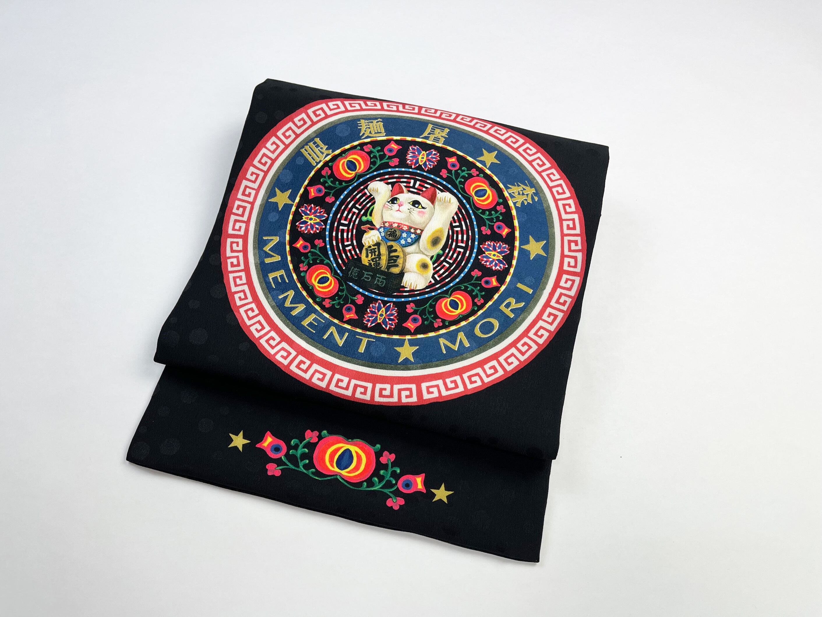 ポリエステル名古屋帯「眼麺屠☆森」 | 重宗玉緒 WEB SHOP