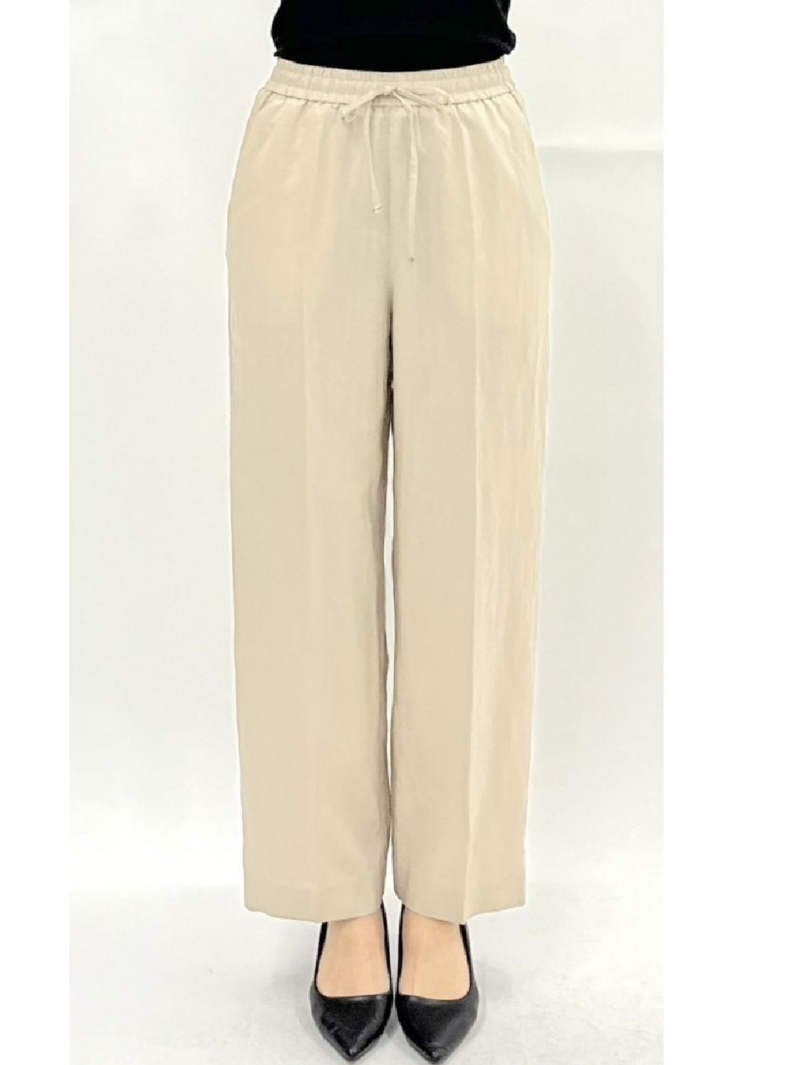 417. passione パシオーネ リヨセルウエストゴムパンツ(パープル/ブルー/ネイビー) 26604