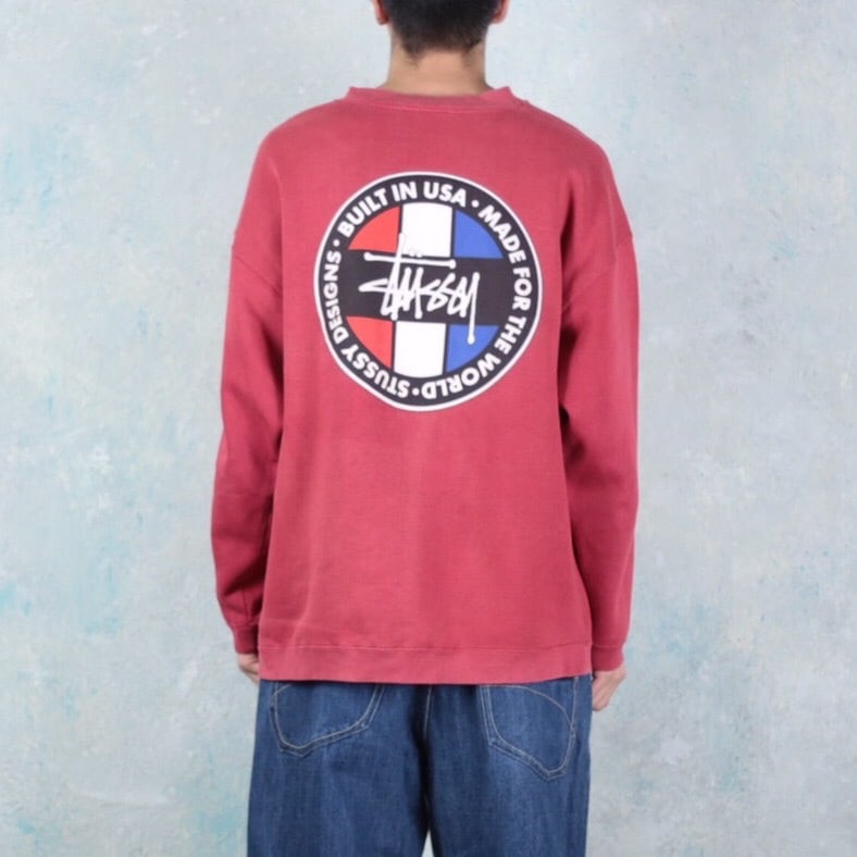 old  STUSSY 90s' 紺タグ スウェット