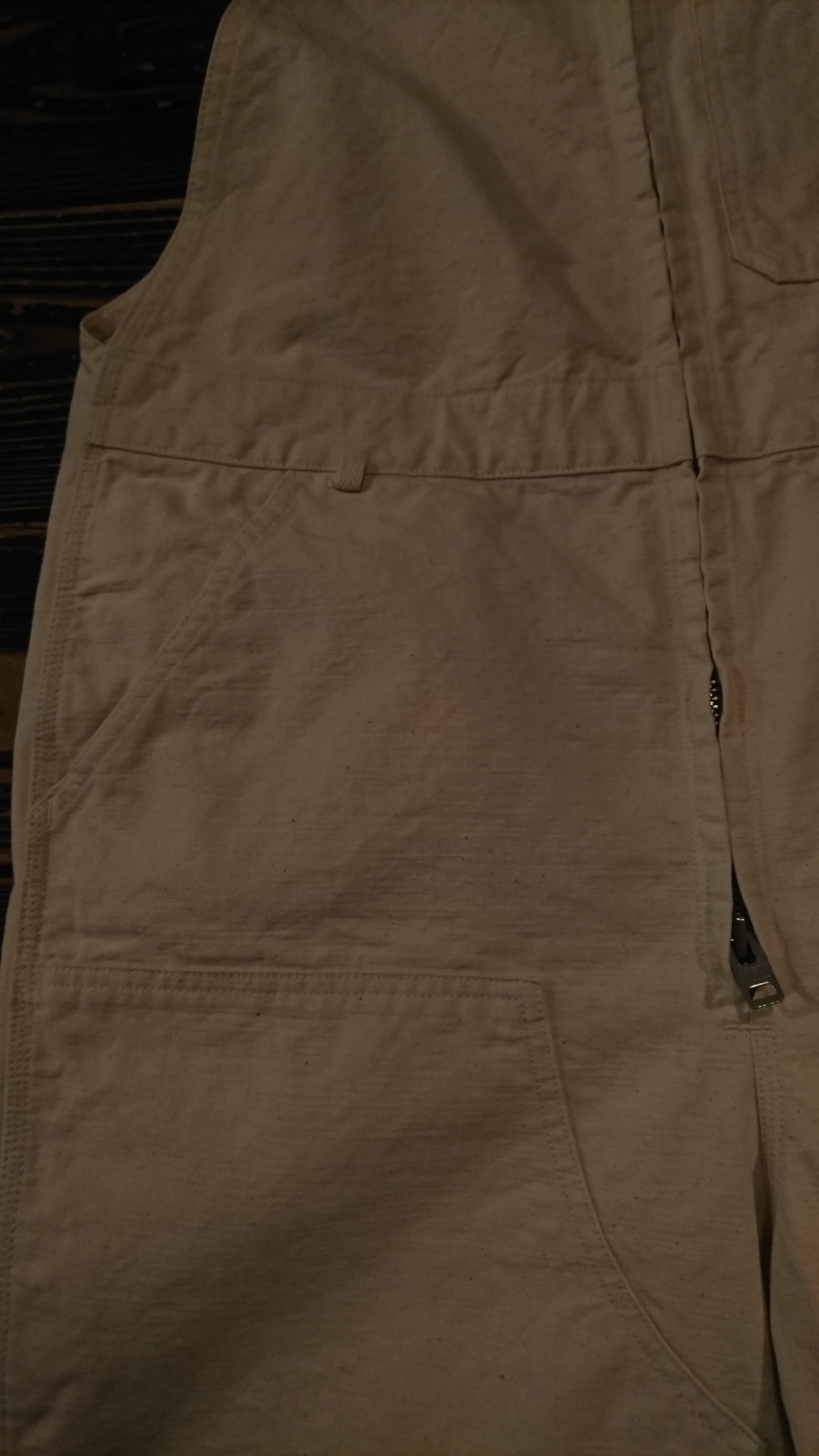【WASEW】 GGG OVERALL オーバーオール ナチュラル サイズM WASEW 