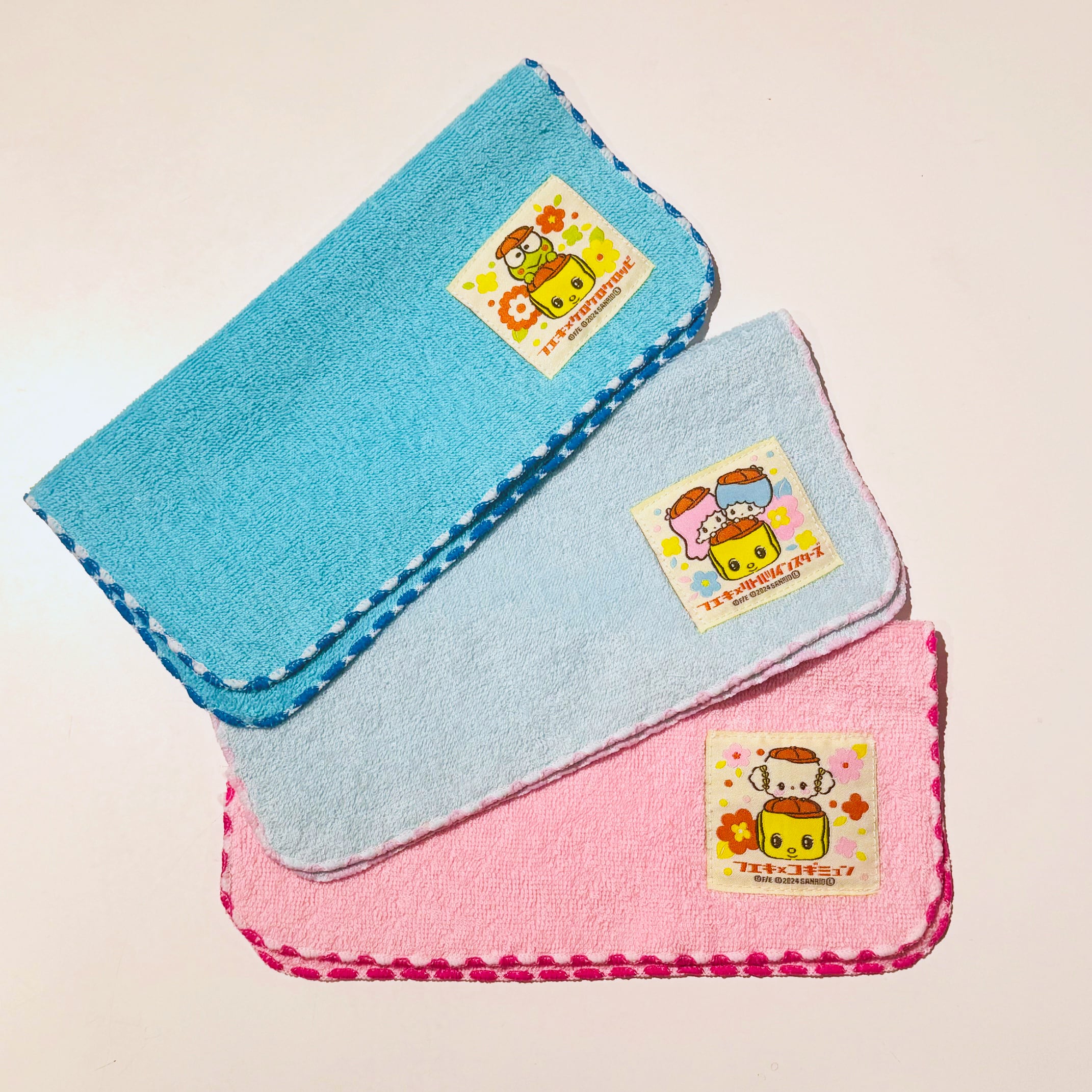 フエキ×サンリオキャラクターズ｜織ネームタオル