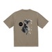 フラットコーテッド・レトリーバー　バックデザインTシャツ