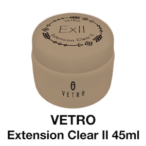 VETRO（ベトロ）：Extension ClearⅡ（イクステンションクリアジェルⅡ）45ml【No.19】