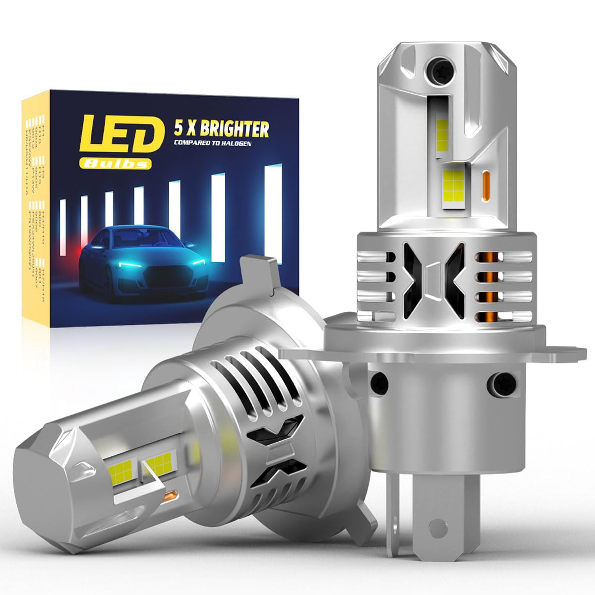 R2 アール2 RC1 RC2 H4 LED ヘッドライト 【LED、HID仕様車は不可
