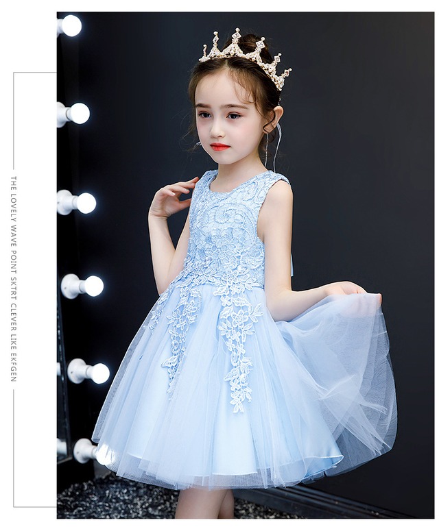 【即納】子供ドレス キッズワンピース　ピアノ発表会 キッズドレス　大人気！ 発表会 フォーマル 結婚式 　キッズドレス 　 ジュニアドレス ピアノ 七五三 コンクール　誕生日プレゼント  流行りの花柄　卒園式110-150cm