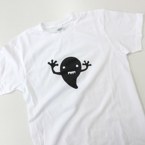 ゆるキャラ キュートな オバケ Tシャツ os35 可愛らしい おばけ ホラー 幽霊 おもしろtシャツ