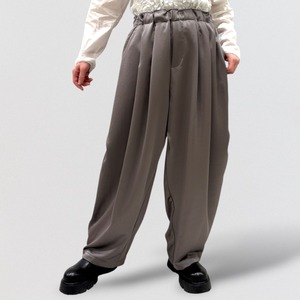 mizuiro ind satin wide cargo pants