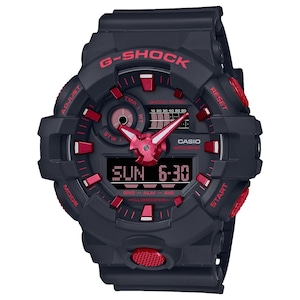 日本未発売 CASIO カシオ G-SHOCK ジーショック Ignite Red イグナイトレッド シリーズ GA-700BNR-1A 腕時計 メンズ