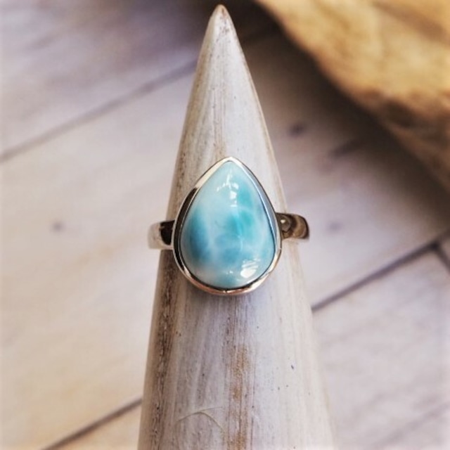 Larimar Ring 18388984-b【13号〜18号】