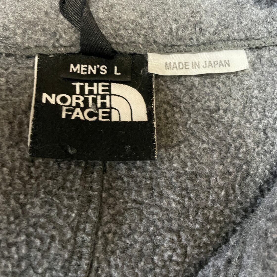 THE NORTH FACE ノースフェイス フリースジャケット グレー L 日本製 