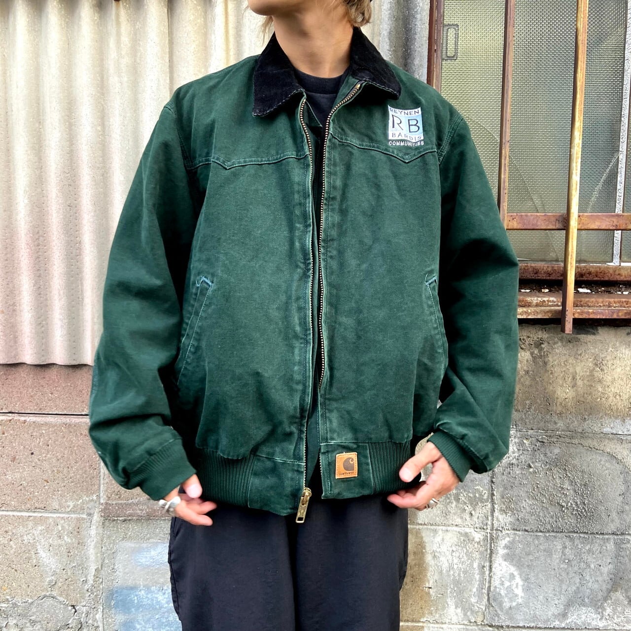 carhartt サンタフェJaket カーハート  サンタフェ ジャケット 緑