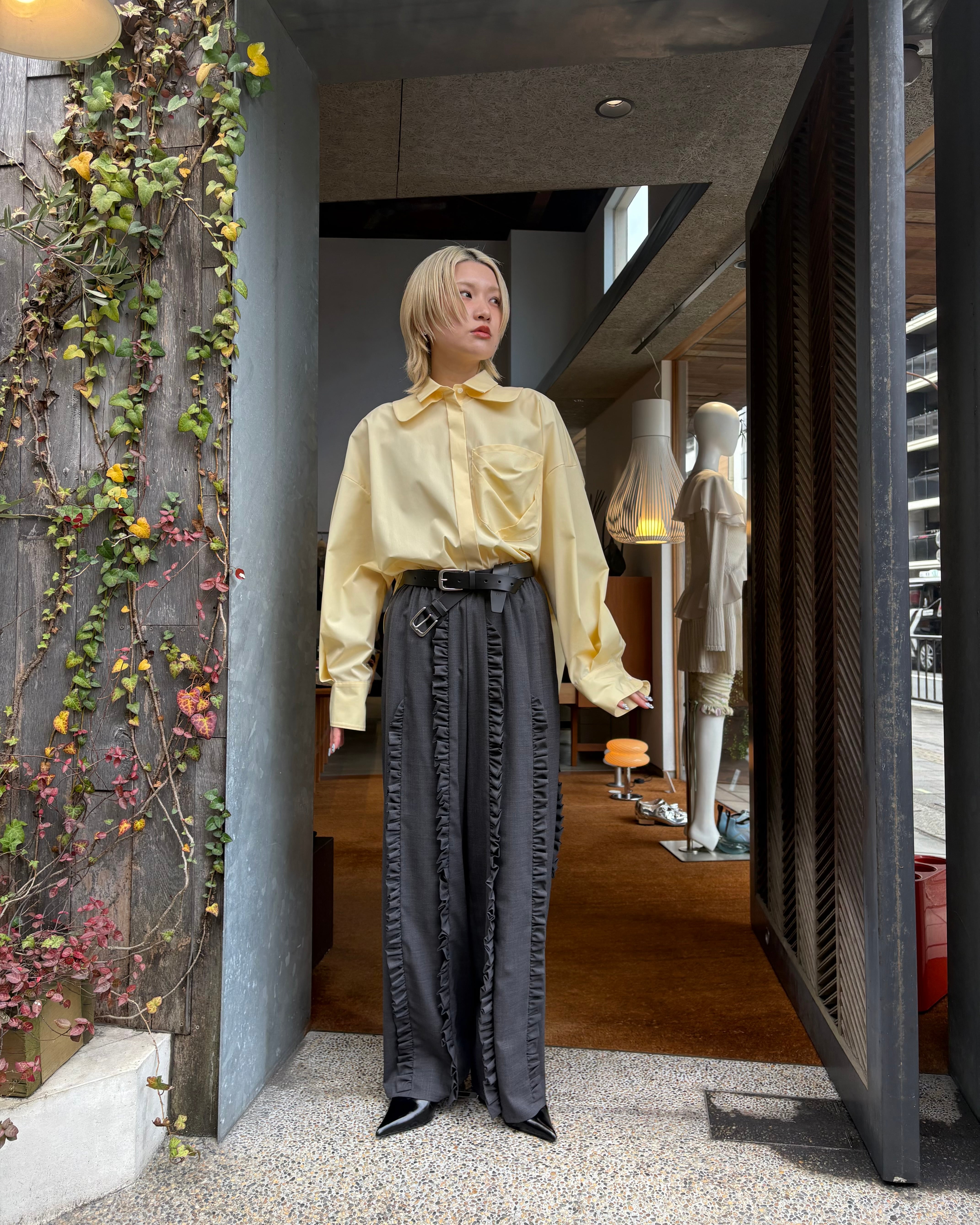 26SS】ENFOLD エンフォルド / TULIP SHIRT / シャツ | TRENT online