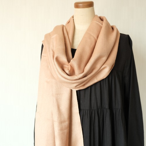 桜色のストール