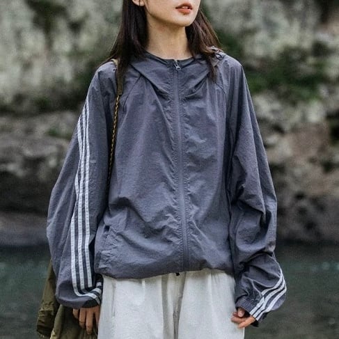 フルジップアップフーデッドジャケット J0029