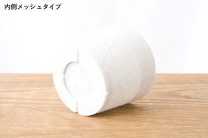 どっしり鉢(3号サイズ)｜ストーングレー