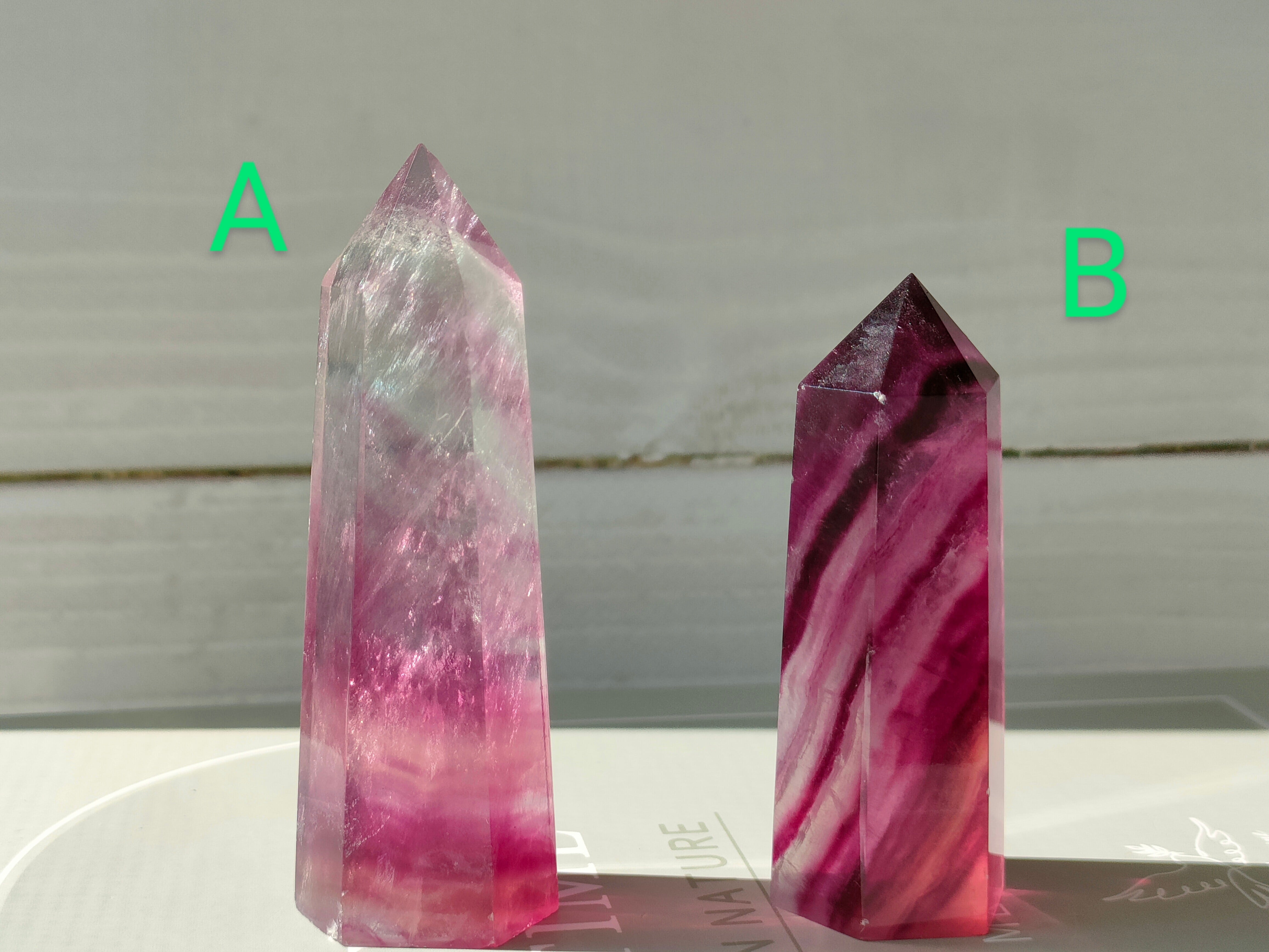 パープルフローライト 2種