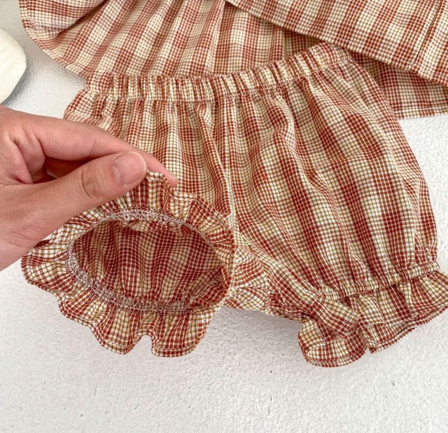 チェッカーセットアップ&ヘアバンド