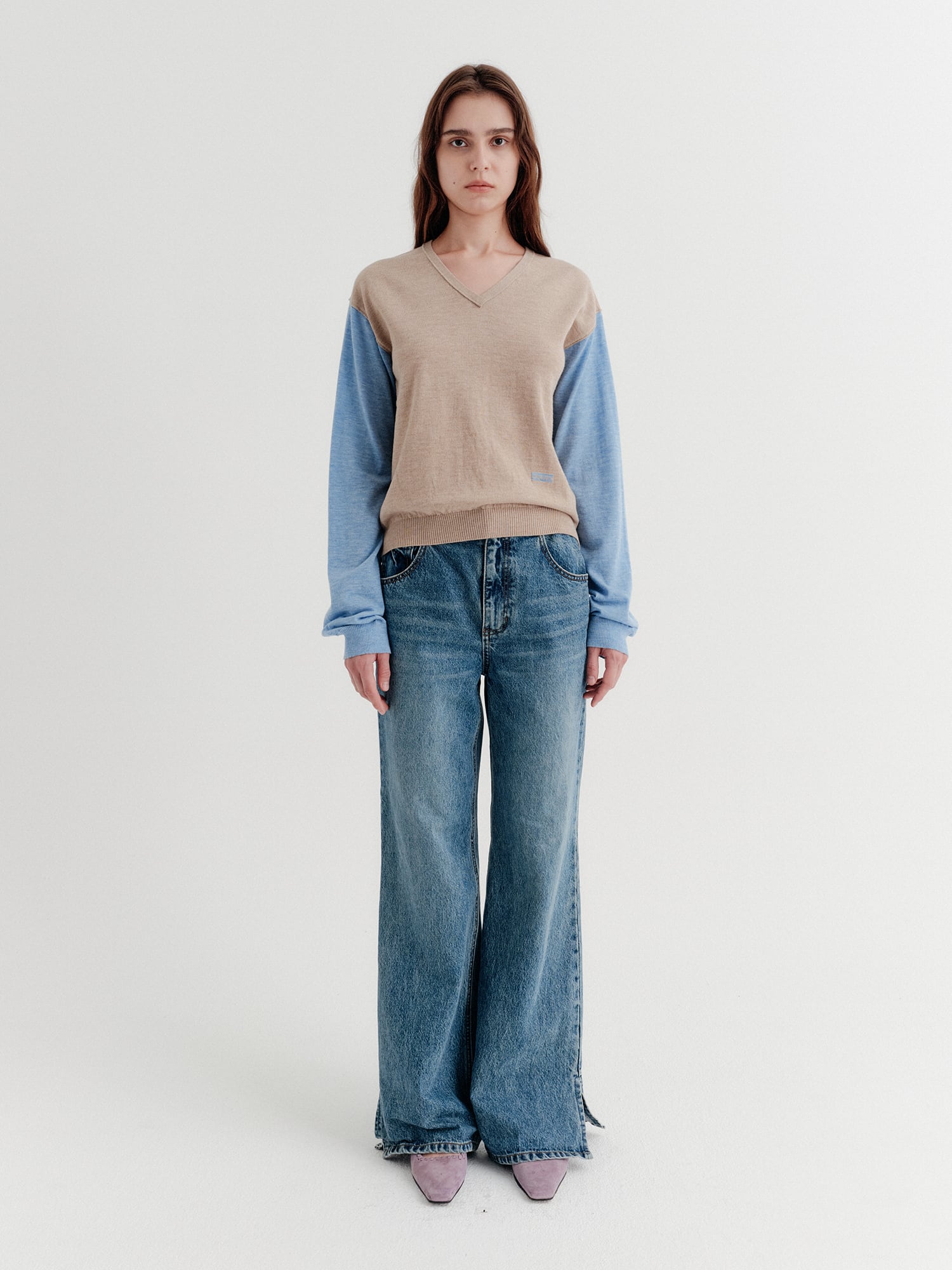 SAN SAN GEAR] 23SS BIG POCKET PANTS MIDNIGHT BLUE 正規品 韓国