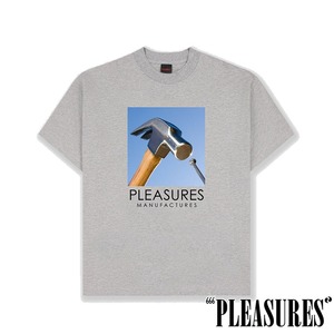 【PLEASURES/プレジャーズ】HAMMER T-SHIRT Tシャツ / HEATHER / SU26-14214