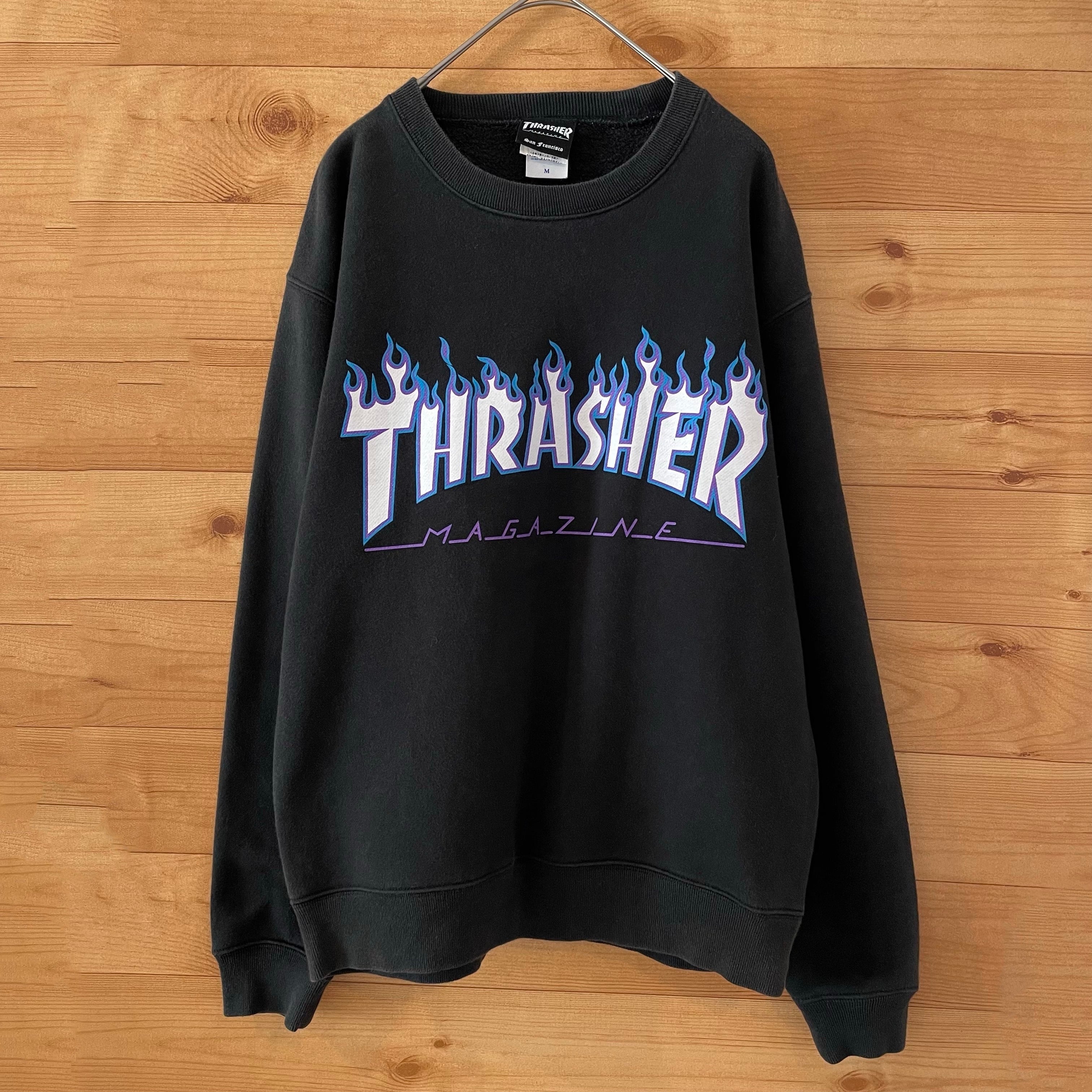 THRASHER スラッシャー　スウェット　トレーナー　プリントロゴ