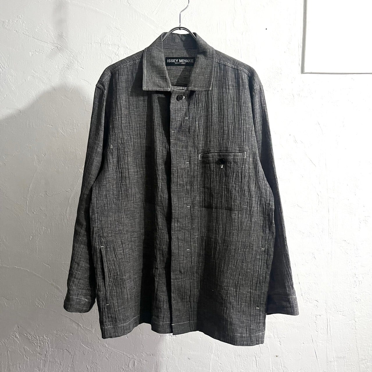 ISSEY MIYAKE WHITE LABEL Shirt Jacket | VOLAR ISSEY MIYAKE WHITE LABEL Shirt Jacket | VOLAR