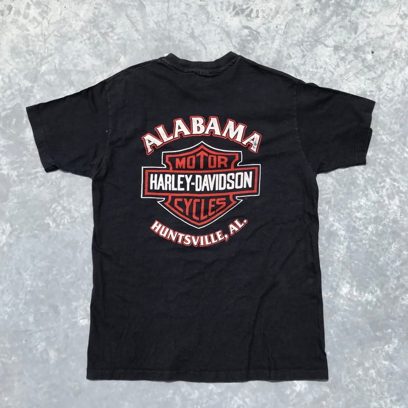 80's HARLEY DAVIDSON ハーレーダビッドソン Tシャツ ARABAMA ドラゴン