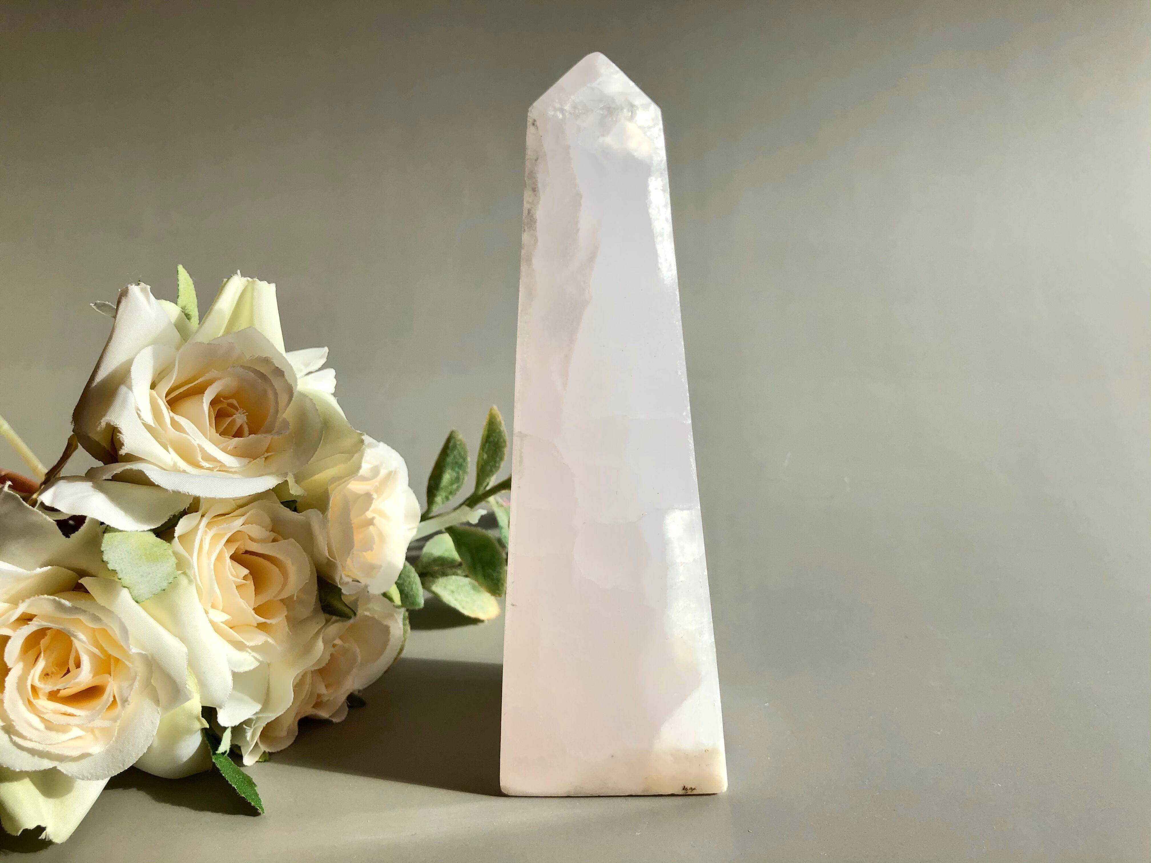 マンガノカルサイト(ピンクカルサイト)タワー　No.02⭐︎Mangano calcite tower