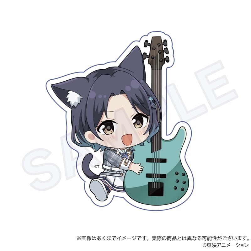 ガールズバンドクライ」ダイカットステッカー ネコミミver. | ワイワイ