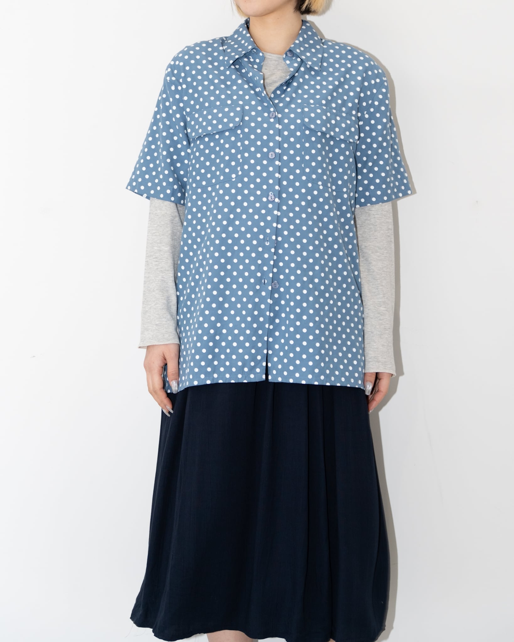 DEAD STOCK / 90s DOT SHIRT