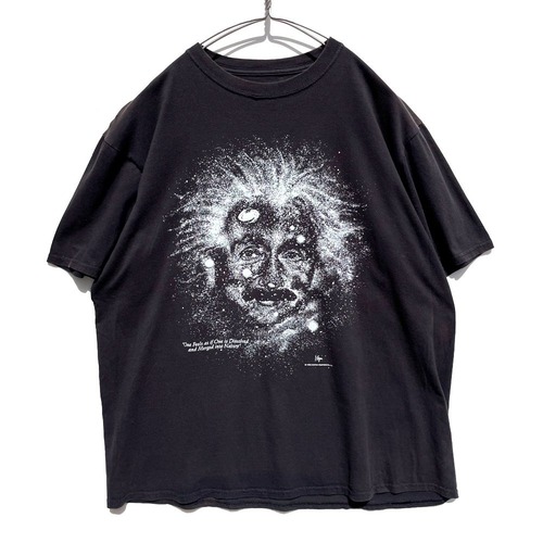 [Albert Einstein] Vintage Einstein Print T-shirt [1993s] Vintage Print T-Shirt