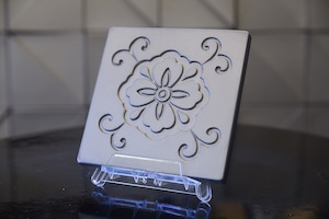 瓦の鍋敷き 華紋 -kamon-