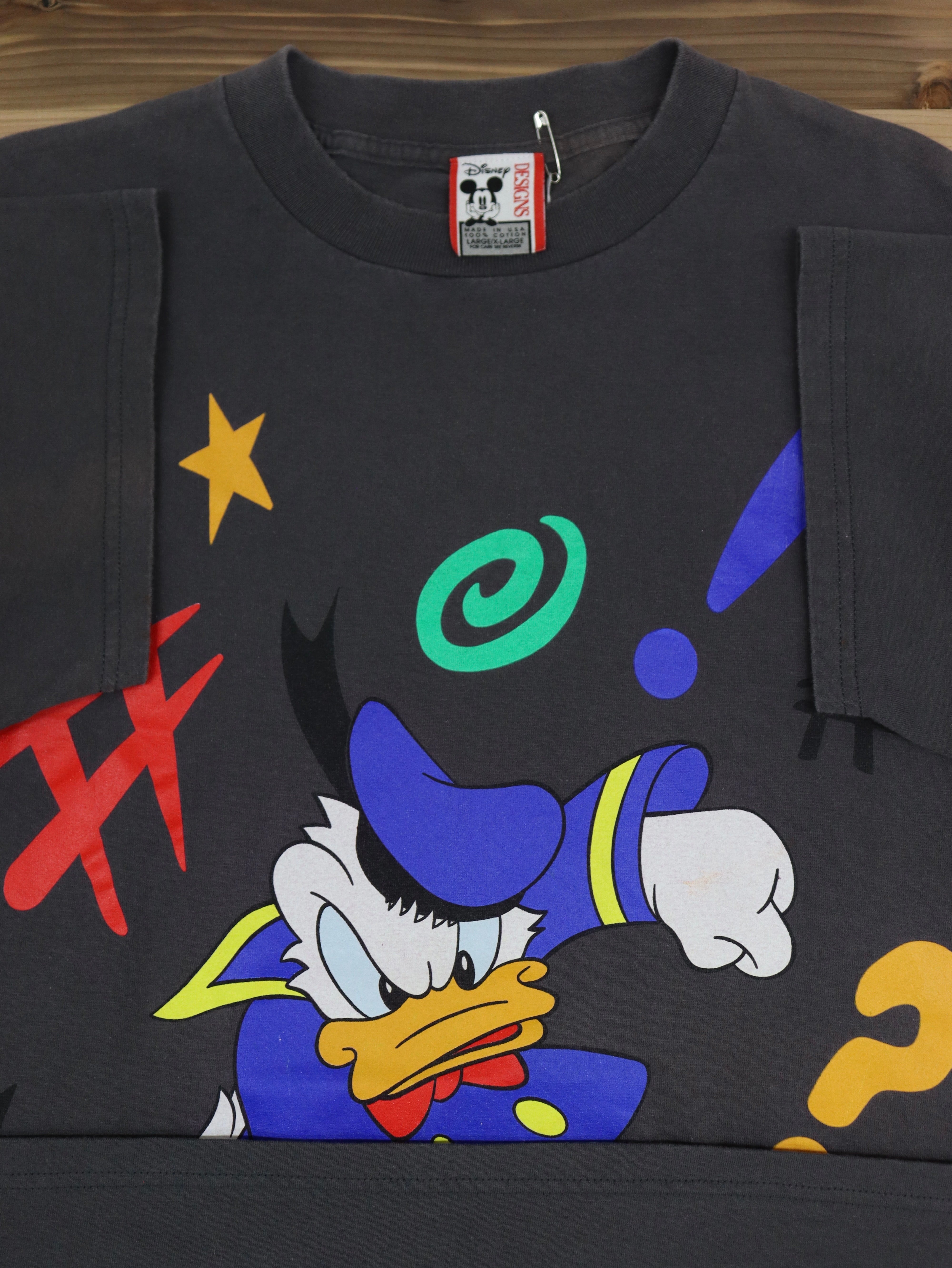 90s DISNEY DONALD XL | copyright.vintage