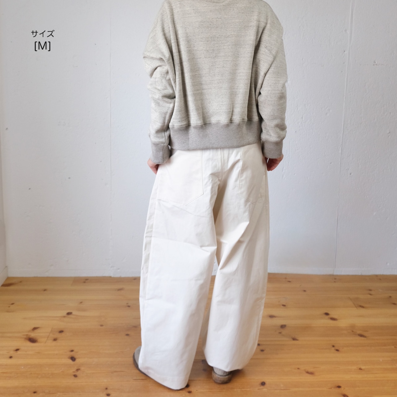 ASEEDONCLOUD/Handwerker (ハンドベーカー) wide trousers 備前壱号 ワイドパンツ